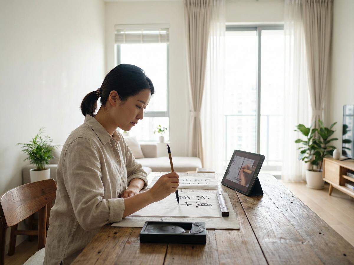 玩物社区传媒书法教程传媒